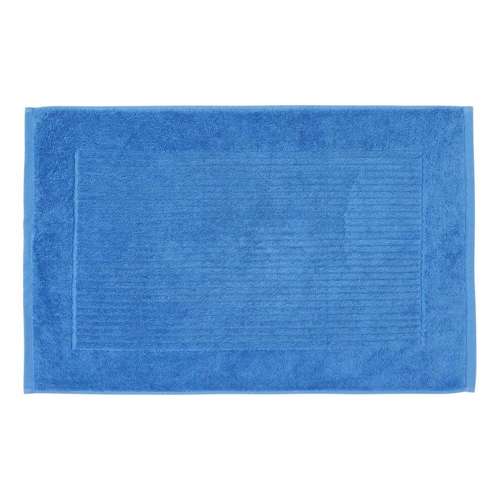 (Cobalt Blue) Imperial Plain Cotton Bath Mat-image-OPC-P8SCNNP-NEW