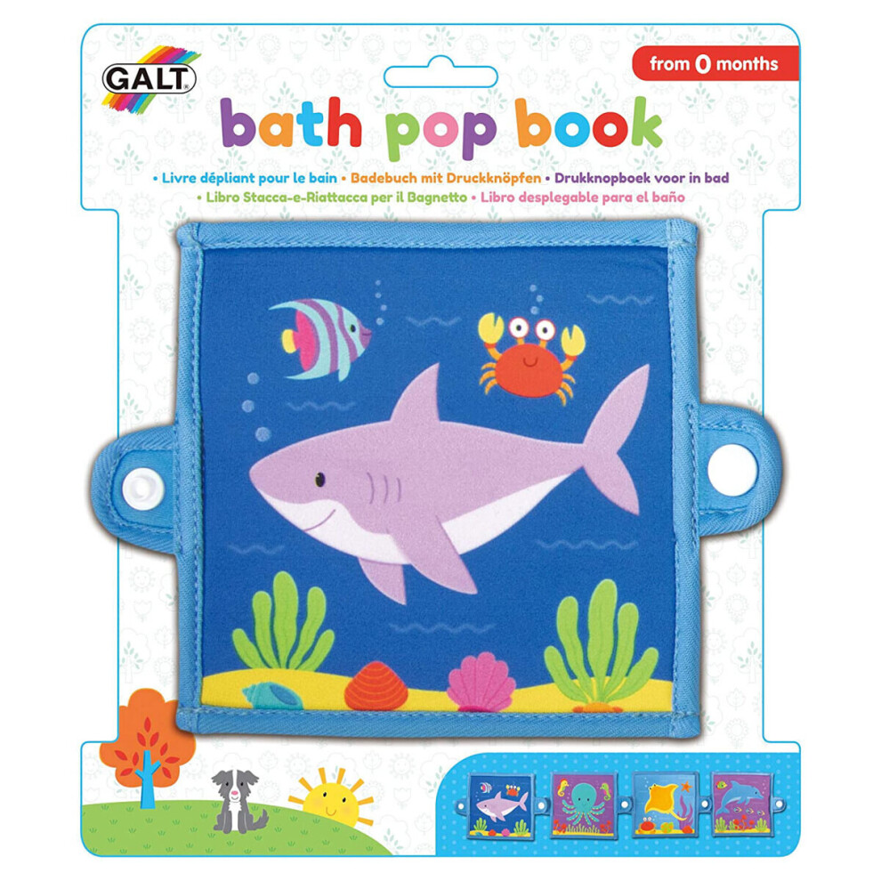 Bath Pop Book Bath Toy for Babies