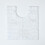 Homescapes (White, Pedestal Mat) Spa Supreme Luxury Bath Mat 1
