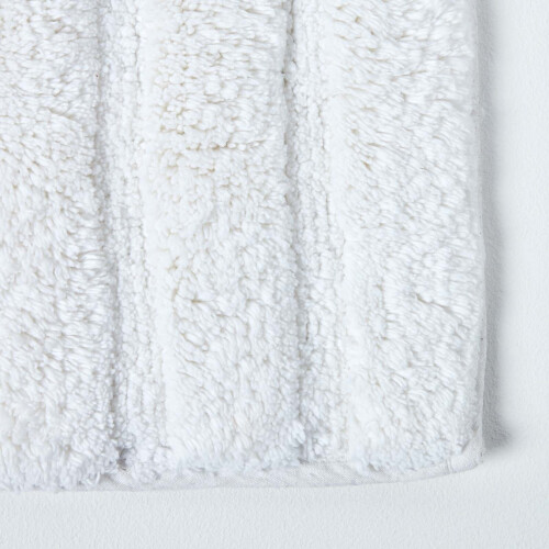 Homescapes (White, Pedestal Mat) Spa Supreme Luxury Bath Mat 2