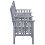 VidaXL vidaXL Solid Acacia Wood Garden Chairs with Tea Table Dining Table and Chair 3