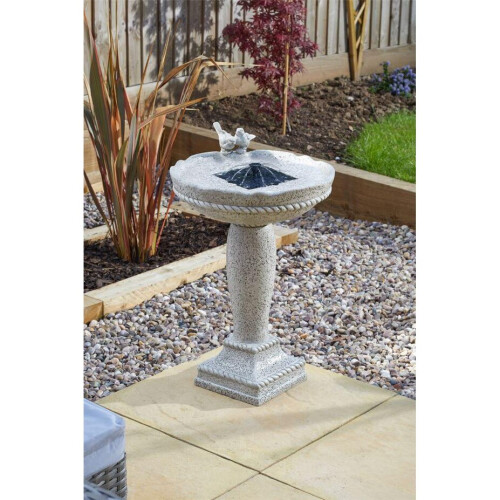 Smart Garden Products Feathered Friends Water Feature Smart Solar Stone Effect 1170006 1