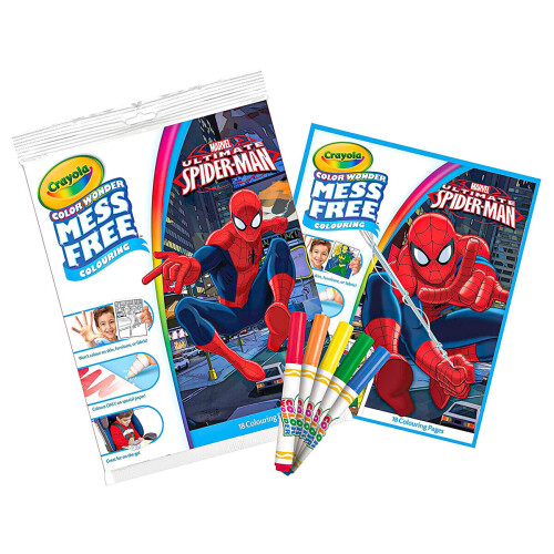 Crayola Spiderman Colour Wonder 2