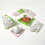 Homescapes Homescapes Retro Flower Reversible Bread Basket 6