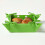Homescapes (Green) Stars Reversible Bread Basket 4