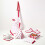 Homescapes Homescapes Red Hearts Reversible Bread Basket 6