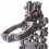 Homescapes Homescapes Brown Decorative Cast Iron Door Knocker 6