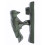 Homescapes Homescapes Green Cast Iron Bird Door Knocker 5