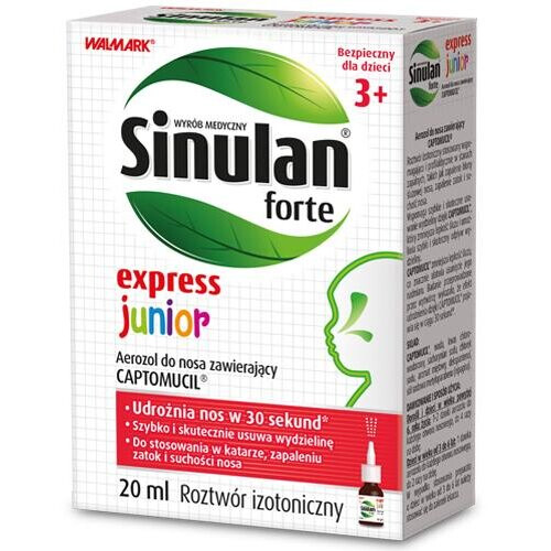 SINULAN EXPRESS FORTE JUNIOR Nasal spray - 20 ml