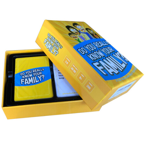 Do You Really Know Your Family-Card Game Family Party Interactive Game 2