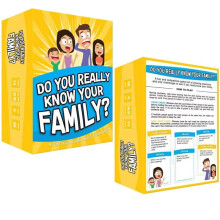 Do You Really Know Your Family-Card Game Family Party Interactive Game