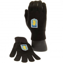 Aston Villa FC Knitted Gloves Junior - Aston Villa FC - Clothing