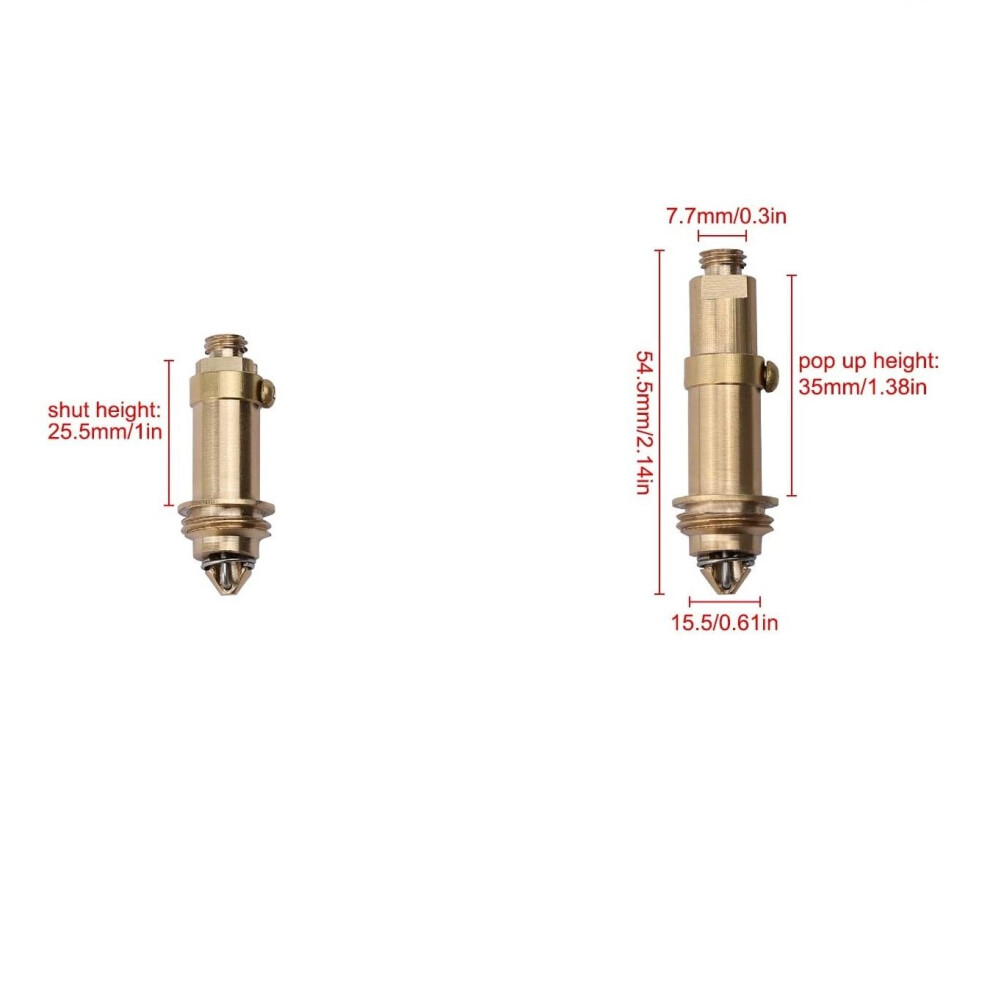 4 Pcs Basin Pop Up Waste Bolts Fits Most Basin/Sinks 5060651452974