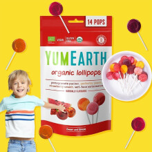Delight in Organic Flavor: Yum Earth Organic Lollipops Fruit 14's