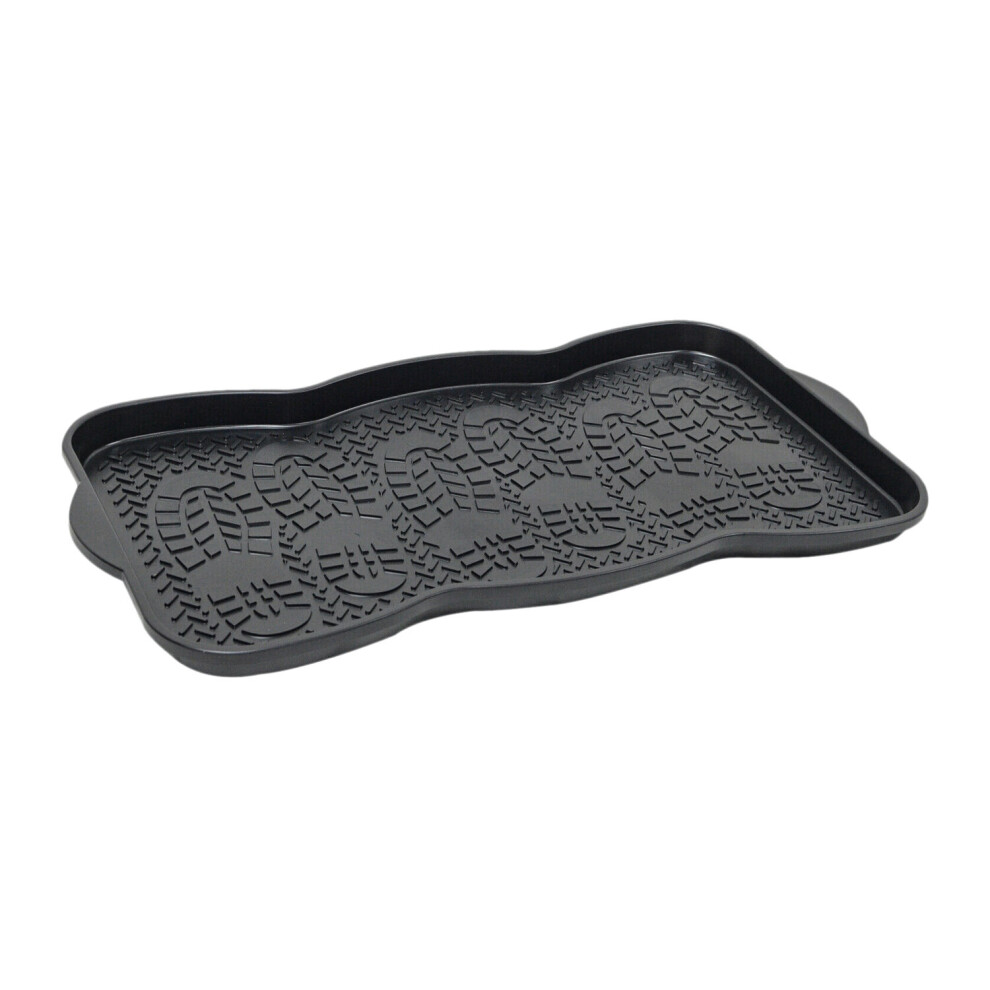 Multi Purpose Plastic Shoe Tray for Wellies Boots Garden