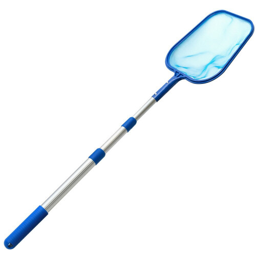 SWIMMING POOL DEBRIS LEAF SKIMMER THREE WAY TELESCOPIC 1