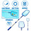 SWIMMING POOL DEBRIS LEAF SKIMMER THREE WAY TELESCOPIC 1