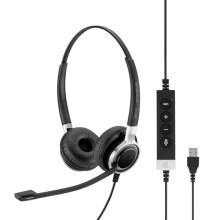 EPOS I SENNHEISER IMPACT SC 660 ANC USB - Headset - on-ear - wired - active noise cancelling - USB - black