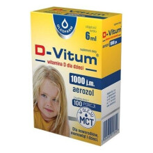 D-VITUM Vitamin D 1000 IU aerosol - 6 ml