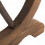 Outsunny Outsunny Outdoor Coffee Table Dining Table Patio Display Desk Natural 7