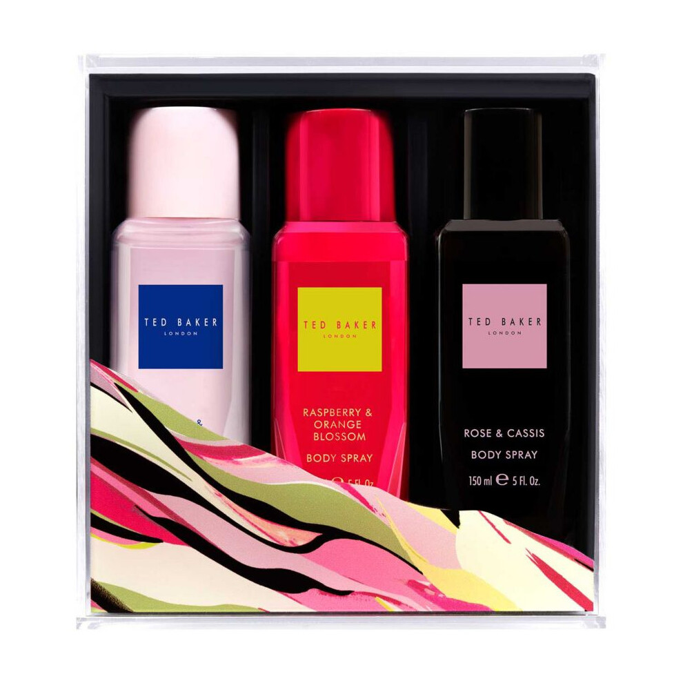 Ted Baker Body Spray Collection Trio Gift Set