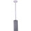 PawHut PawHut Floor to Ceiling Cat Tree 5-Tier Climbing Tower Scratching Post Grey 7