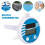 Digital Solar Powered Outdoor Floating Waterproof Rainproof Pool SPA Thermometer 9