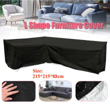 Garden Rattan Corner Furniture Cover Outdoor Sofa Protect L Shape
