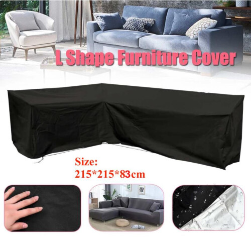 Garden Rattan Corner Furniture Cover Outdoor Sofa Protect L Shape on OnBuy