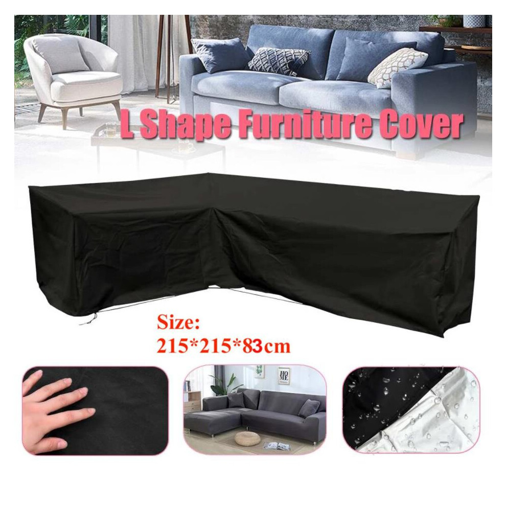 Garden Rattan Corner Furniture Cover Outdoor Sofa Protect L Shape