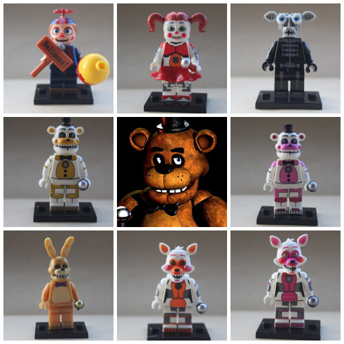 Lego Minifigure Lego Freddy UK STOCK 2-4 DAYS Five Nights - Main Image