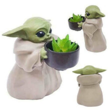 Detský Yoda kvetináč Kvetináč Kvetináč Star Wars Detské darčeky Trim