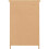 Nevada 2 Drawer 1 shelf Bedside In White Gloss Finish 5