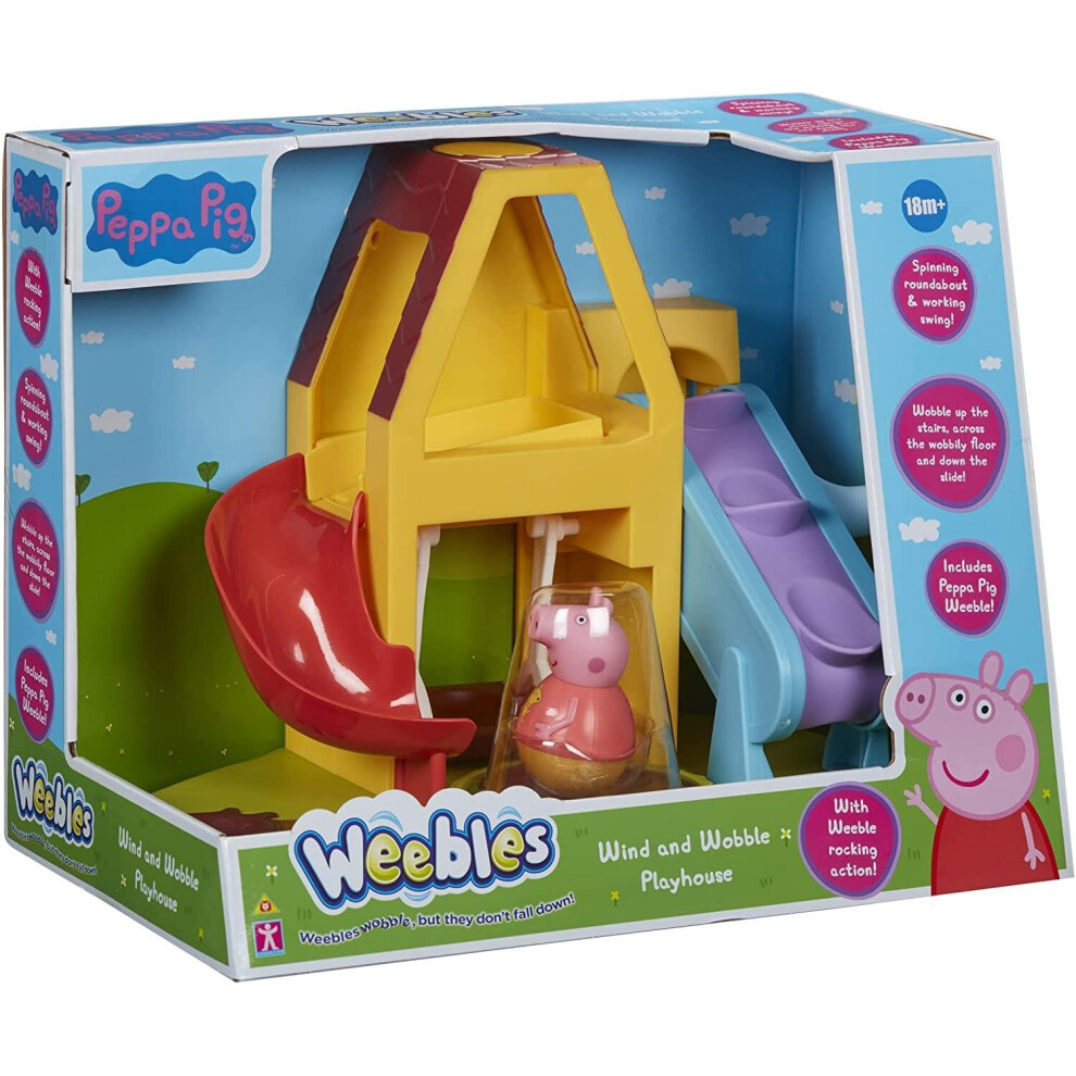 Peppa Pig Weebles Wind Wobble Playhouse on OnBuy