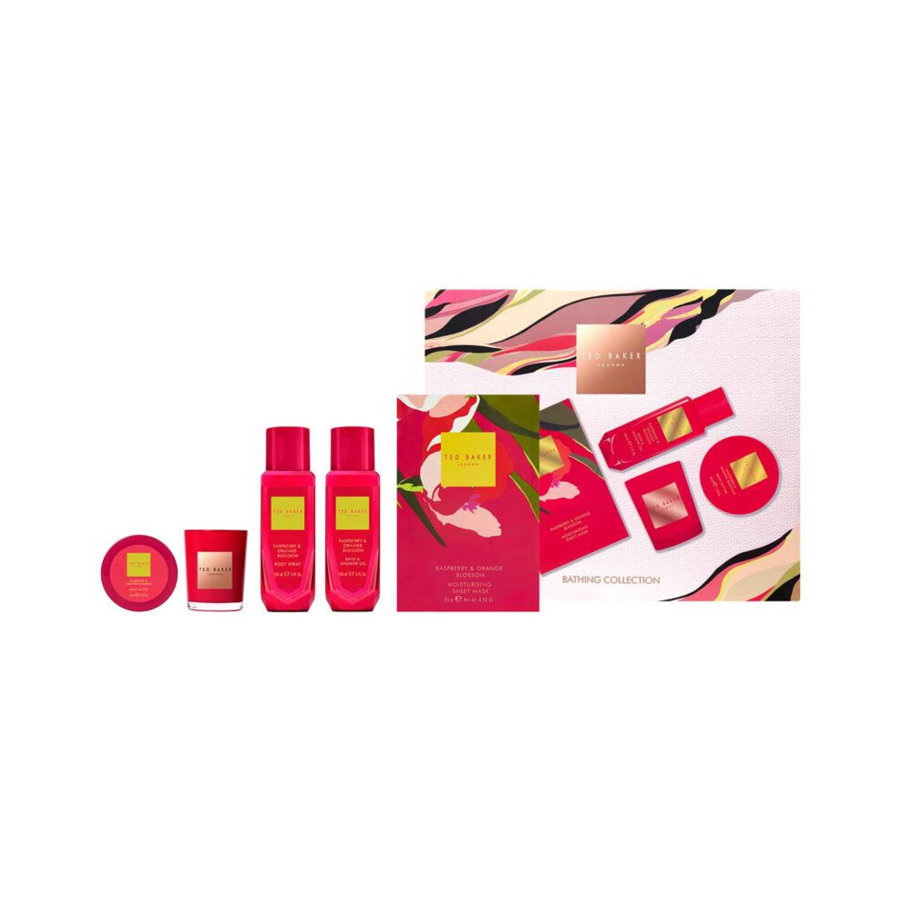 Ted Baker Bathing Collection Raspberry & Orange  Gift Set