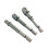 Socket Adapter Set 3pc 1/4" 3/8" 1/2" Impact Drill Bits Driver Adapter 1