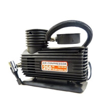 Tyre Compressor Pump 12V DC Car and Bike Inflator 250 PSI