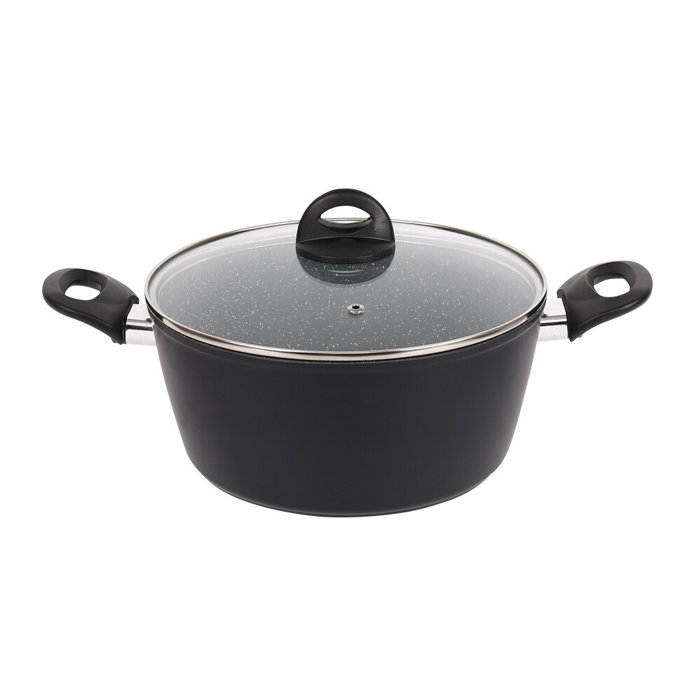 Urbn-Chef (26Cm Casserole Pot) Forged Aluminium Cooking Pots Pans Frying Pan Set