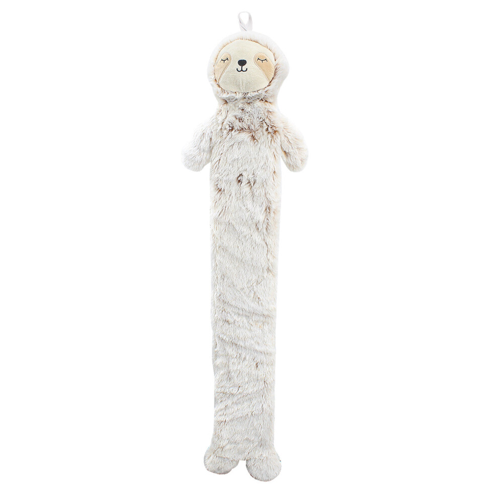 (Sloth) 90cm Long 2L Hot Water Bottle Removable Plush Cover Kid Dog Sloth Unicorn Rabbit