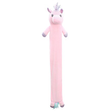 (Unicorn) 90cm Long 2L Hot Water Bottle Removable Plush Cover Kid Dog Sloth Unicorn Rabbit