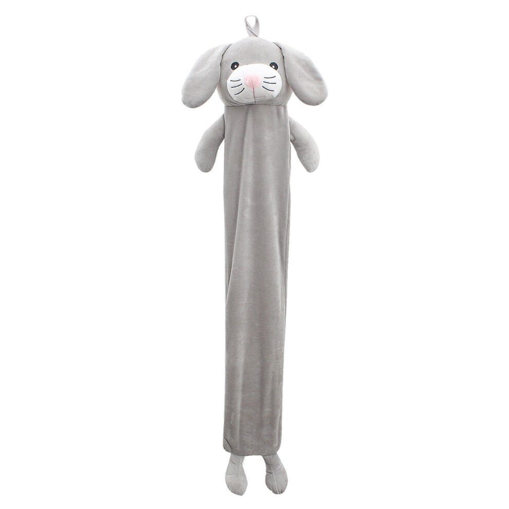 (Rabbit) 90cm Long 2L Hot Water Bottle Removable Plush Cover Kid Dog Sloth Unicorn Rabbit