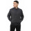 True Face (Black, M) Mens Lightweight Jacket Full Zip Multi Pocket Coat 7