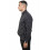 True Face (Black, M) Mens Lightweight Jacket Full Zip Multi Pocket Coat 9