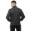 True Face (Black, M) Mens Lightweight Jacket Full Zip Multi Pocket Coat 10