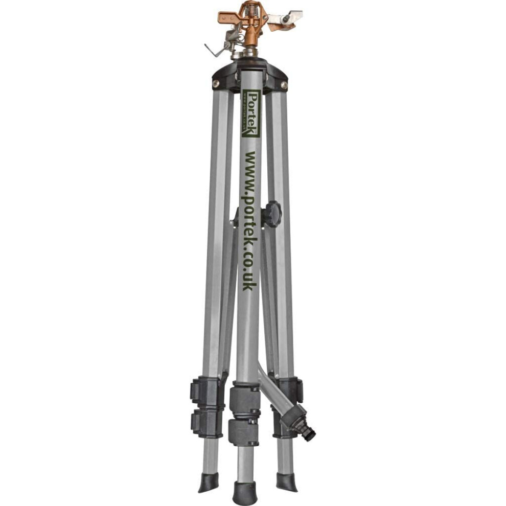 Portek 065 Tripod Garden Sprinkler 360° Rotation