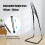 Gymax C-stand Hanging Swing Stand Hammock Egg Chair Frame Height Adjustable 4
