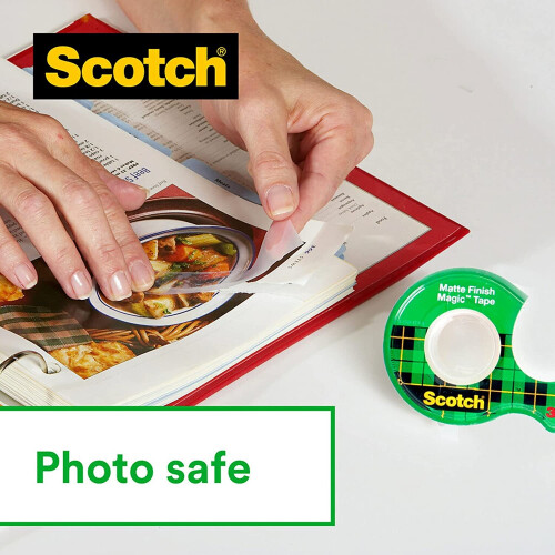 Scotch Scotch 19mm x 25m Magic Tape with Dispensered Roll 2