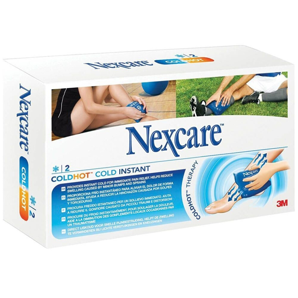 3M Nexcare Cold Instant Pack - Instant Cold Pack For Soothing Cold Therapy (2'S)