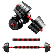 (20KG) Adjustable Dumbbells Set Pair Free Weight Barbell Body Building Gym Fitness