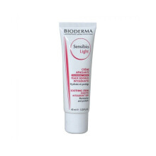 Bioderma Sensibio Light Cream - 40ml | Soothing & Hydrating Moisturizer for Sensitive Skin, Lightweight & Non-Greasy Formula
